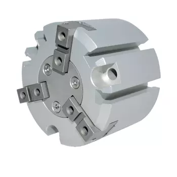 Пневмозахват Aignep GR05F025, трёхкулачковый 25