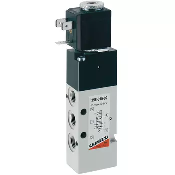 Распределитель электропневматический Camozzi 358-015-02