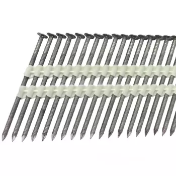 Реечные гвозди 21 градус 3.1x90 мм ершеные / 2200шт // FROSP