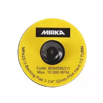 Шлифовальная подошва Mirka 32 мм без отв., жесткая, клей [8294595311]
