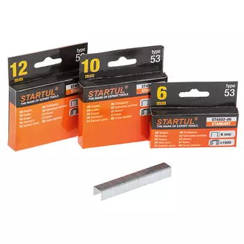 Скоба тип 53-14 мм / 1000шт // STARTUL STANDART [ST4502-14]