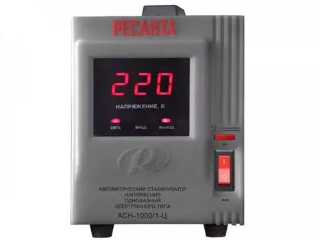 Стабилизатор напряжения РЕСАНТА АСН-1000/1-Ц