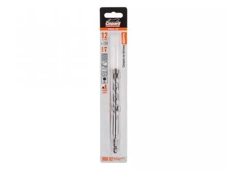 Сверло по бетону 12х150 мм шестигр. GEPARD (GP0232-150)