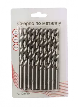 Сверло по металлу 6 мм, HSS