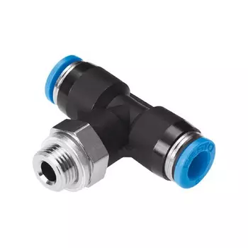 Тройник с цанговым зажимом и резьбой Festo QST-G1/4-12 [132597]