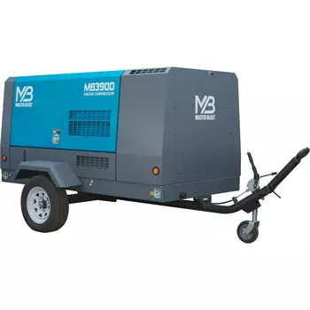 Винтовой дизельный компрессор Master Blast MB-390D-15 на шасси