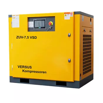 Винтовой компрессор ZUV – 7.5 VSD 10 бар прямой привод IP 23 D VERSUS Kompressoren