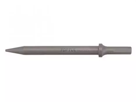Зубило для пневмомолотка пиковое 178мм TOPTUL (KAJA18E1)