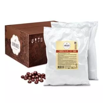 Amare шоколад "Горький 72%", капли 5,5 мм