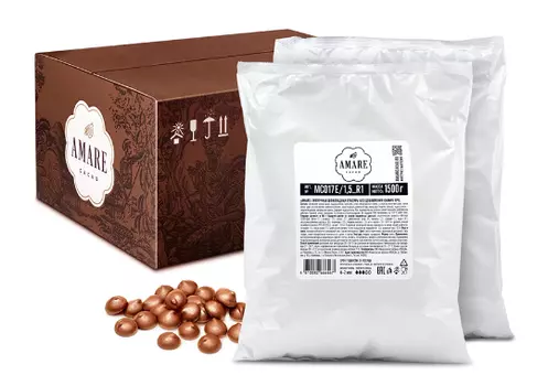 Amare шоколадная глазурь "Молочная без сахара 36% какао ПРО"