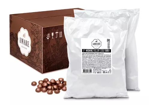 Amare шоколадная глазурь молочная "Либерия ПРО"