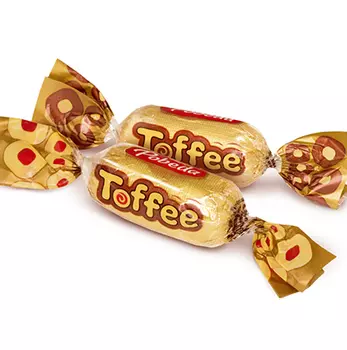 Конфеты "Toffee", "мармелад из клюквы" и "темная и сливочная в шоколаде"