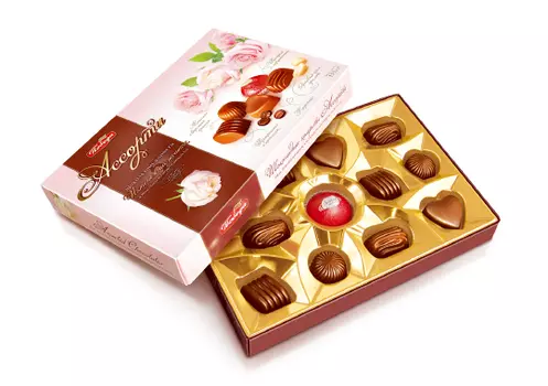 Конфеты шоколадные "Ассорти 5 начинок"