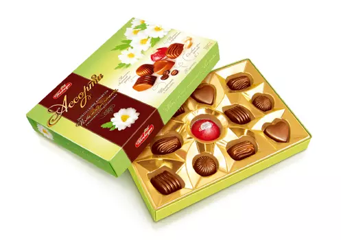 Конфеты шоколадные "Ассорти 5 начинок"