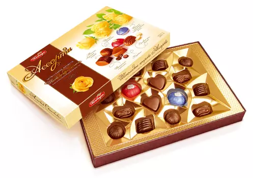 Конфеты шоколадные "Ассорти 6 начинок"