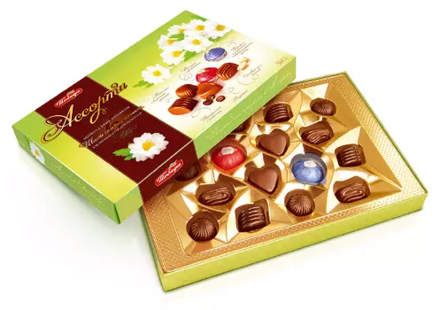 Конфеты шоколадные "Ассорти 6 начинок"