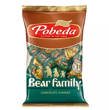 Конфеты шоколадные "Мишки в лесу"