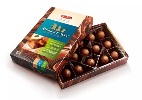 Конфеты шоколадные "Мишки в лесу"