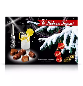 Конфеты шоколадные "С Новым годом!"