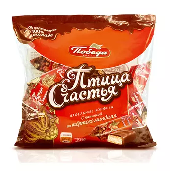 Конфеты вафельные "Птица счастья"
