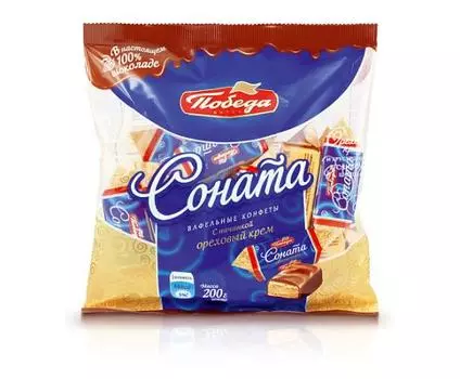 Конфеты вафельные "Соната"