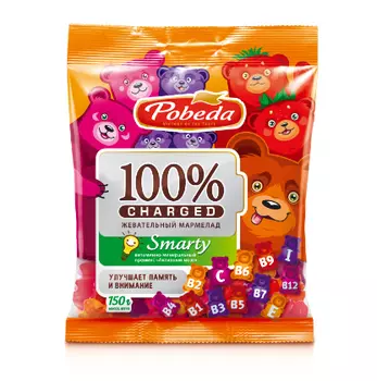 Мармелад жевательный "Чаржед" "Активный мозг"