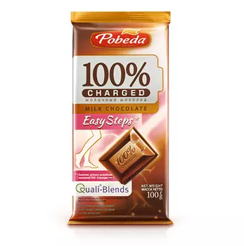 Шоколад "Молочный "Чаржед" "Изи cтепс"