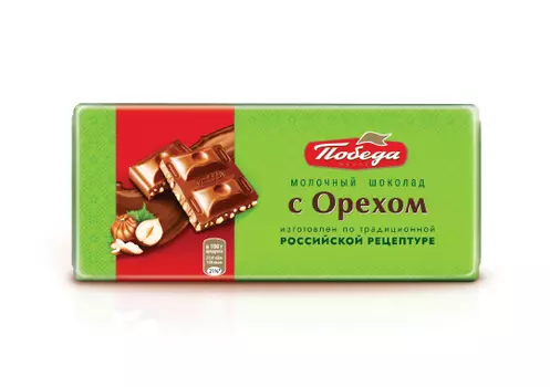 Шоколад "Молочный c орехом"