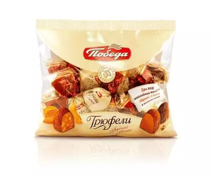 Трюфели шоколадные классические и с абрикосом