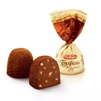 Трюфели шоколадные с кусочками абрикоса