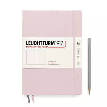 Блокнот Leuchtturm Composition B5 109л без линовки твердая обложка Розовый