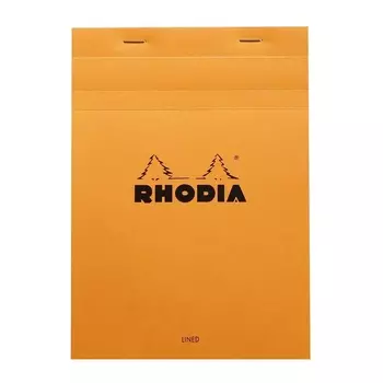 Блокнот Rhodia Basics №16 А5 линейка оранжевый