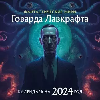 Календарь настенный на 2024 год. Фантастические миры Лавкрафта