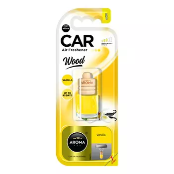 Ароматизатор для машин AROMA CAR WOOD Vanilla 6 мл