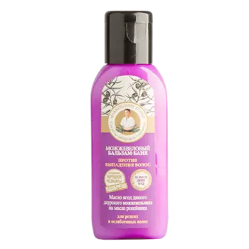 Бальзам-баня для волос РЕЦЕПТЫ БАБУШКИ АГАФЬИ МОЖЖЕВЕЛЬНИК АГАФЬИ против выпадения волос для редких и ослабленных волос 50 мл