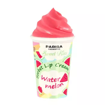 Бальзам для губ PARISA SWEET KISS SORBET LIP CREAM тон 01 арбуз