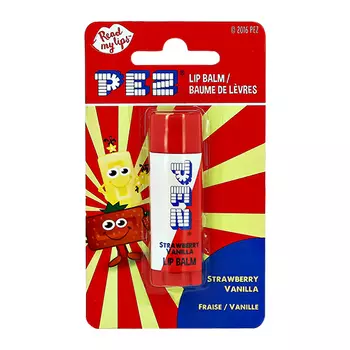 Бальзам для губ PEZ Strawberry &amp; Vanilla 4 г