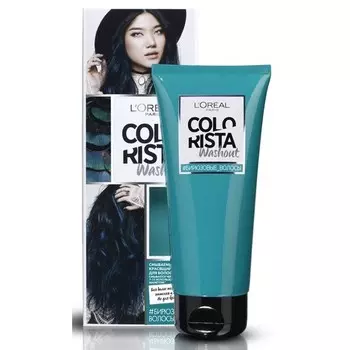 Бальзам для волос красящий LOREAL COLORISTA тон Бирюзовый 80 мл