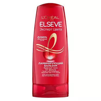 Бальзам для волос LOREAL ELSEVE ЭКСПЕРТ ЦВЕТА с эффектом ламинирования для окрашенных и мелированных волос 200 мл