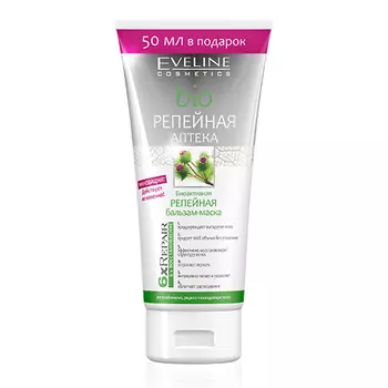 Бальзам-маска для волос EVELINE РЕПЕЙНАЯ АПТЕКА BIO против выпадения волос 200 мл