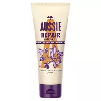Бальзам-ополаскиватель AUSSIE REPAIR MIRACLE для поврежденных волос 200 мл