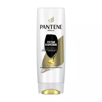 Бальзам-ополаскиватель для волос PANTENE PRO-V ГУСТЫЕ И КРЕПКИЕ для тонких и ослабленных волос 200 мл