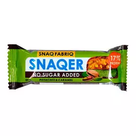 Батончик глазированный SNAQ FABRIQ Фисташка и карамель 50 г