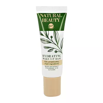 База под макияж BELL NATURAL BEAUTY HYDRATING MAKE-UP BASE тон 01 увлажняющая с экстрактом белого чая