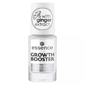 Базовое покрытие для ногтей ESSENCE BASE COAT STRONGER GROWTH growth booster для роста ногтей 8 мл