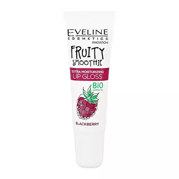 Блеск для губ EVELINE FRUITY SMOOTHIE тон blackberry