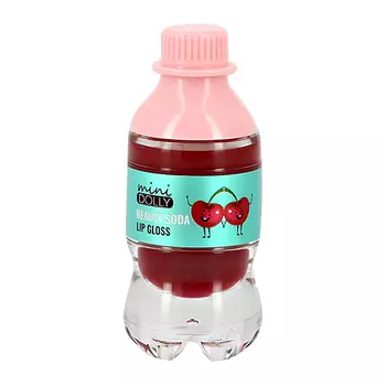 Блеск для губ MINI DOLLY BEAUTY SODA тон Verry cherry