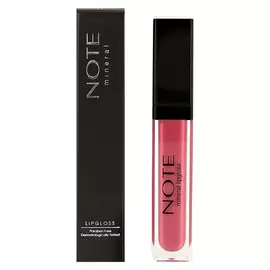 Блеск для губ NOTE MINERAL LIPGLOSS минеральный тон 04