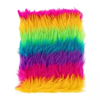 Блокнот FUN RAINBOW FUR bright 10x17 см