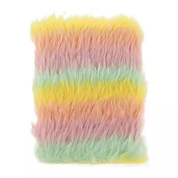 Блокнот FUN RAINBOW FUR pastel 10x17 см